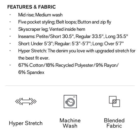 Express Skyscraper Mid Rise Medium Wash Jeans - Picture 9 of 9